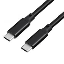 AN-10-1M-Typ-C-Černý | 100W kabel USB-C / USB-C | 1 mil