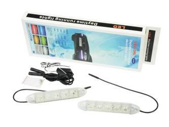 DRL 11 PREMIUM | Lights HIGH POWER LED daytime running | elastic