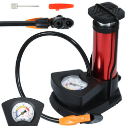 FX-104 | Foot pump with pressure gauge, for bicycle, car, MINI