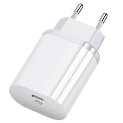 PD-70-White | 18W wall charger | USB-C Power Delivery 3.0