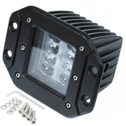 WL1018W-B | WL-NEW-18W | Rectangular work lamp for mounting in the hole Light Bar