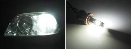COB LED bulbs set H3 DUAL COLOR JDM