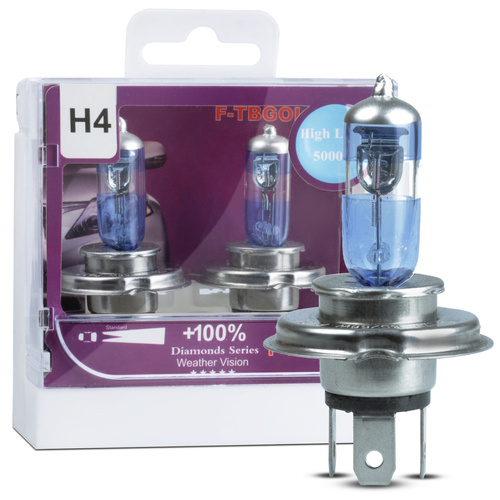Car bulbs H4-55W-BLUE
