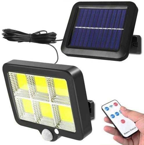 SSL-120LED | Solar lamp 120 LED COB with a modular solar panel