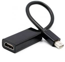 MDP-H-30CM-Schwarz - HDMI-Kabel (f) - Mini Display Port | 4K | 20cm | HDMI v1.4