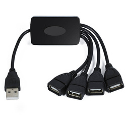 YT26 | USB-Splitter - HUB für 4 USB-Anschlüsse | USB 2.0-Hub