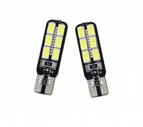 Auto-LED-Lampe W5W T10 5630 12 SMD CAN BUS VERSAHEN
