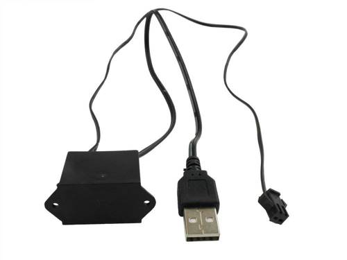 USB-Inverter / Konverter Faser Umgebungslicht EL-Draht