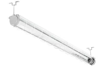  EPB-18W-SILVER | Oświetlenie w osłonie | Lampa jarzeniowa w oprawie EX | Lampa natynkowa do fabryki, magazynu | Lampa  przeciwwybuchowa