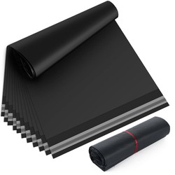 100 szt | Wytrzymały foliopak A3 | 300x420 | czarna, wzmocniona koperta foliowa 