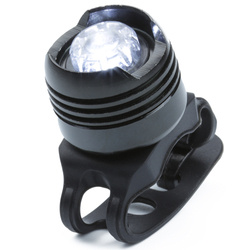 BL070 | Przednia lampka rowerowa LED | 3 tryby świecenia, baterie CR2032