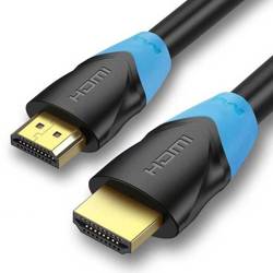 HI-10-10M-Black | Kabel HDMI 10M | High Speed 4K UHD 3D