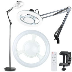 ML-930+US-EU | Lampa kosmetyczna bezcieniowa LED | 24W | 3 barwy światła | Adapter US-EU