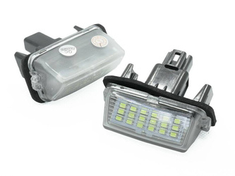 PZD0070 Podświetlenie tablicy rejestracyjnej LED TOYOTA Avensis, Corolla, Camry, Prius, Verso