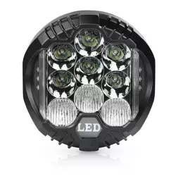WL002-50W | Lampa robocza LED 9" 50W 5000lm | 2w1 | DRL + reflektor dalekosiężny