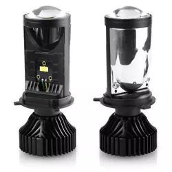 Y6D | Zestaw projektorów H4 mini Bi-LED do lamp bezsoczewkowych | 70W, 8000lm, 5500K, IP65