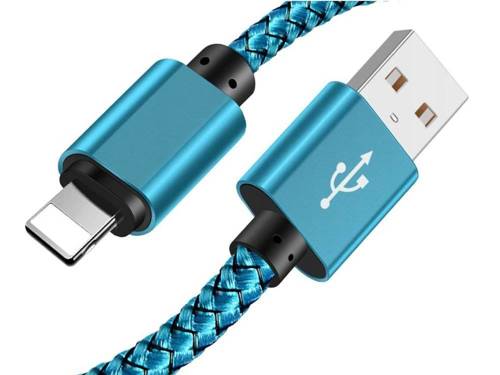 C06 | Lightning (iPhone) 3M | Nylonowy kabel USB do iPhone 11 XS XR X 8 7 6 5S SE