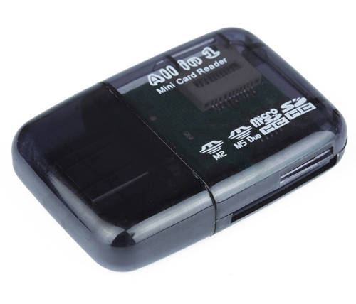 CR-026 | Uniwersalny czytnik kart pamięci USB All In One
