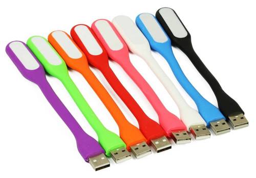 Elastyczna lampka LED USB w 10 kolorach | Flexible Light 5V
