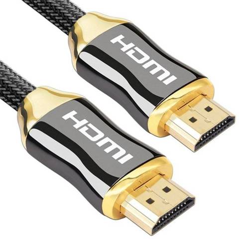 HX-3-3M-Black | Kabel HDMI 2.0 Premium | 3 metry | 4K@60Hz 3D 48bit