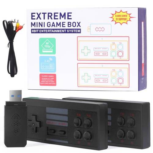 X-09-LD | Retro konsola MINI GAME BOX USB | 848 gier w jakości HD 720p