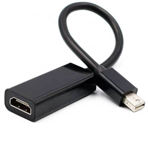 MDP-H-30CM-Svart - HDMI-kabel (f) - Mini Display Port | 4K | 20 cm | HDMI v1.4