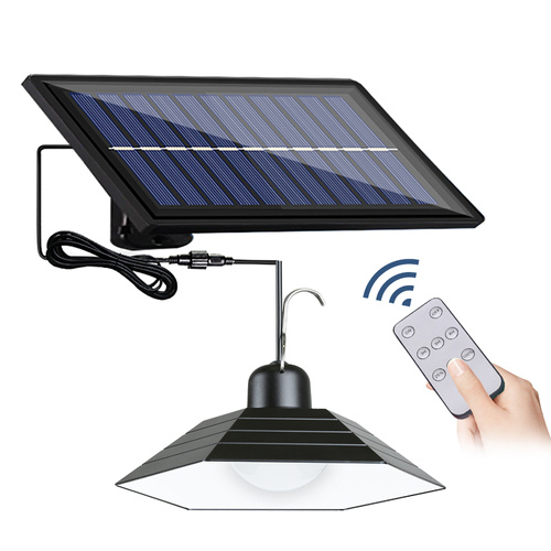 ЛД-01 | Підвісний садовий сонячний світлодіодний світильник з датчиком сутінків IP44 | 30 світлодіодів SMD | ІЧ пульт дистанційного керування